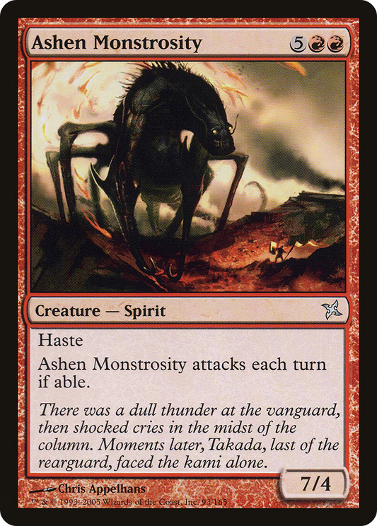 Ashen Monstrosity - Foil