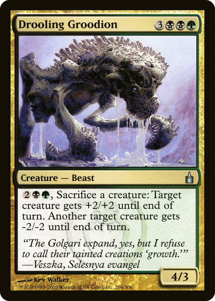 Drooling Groodion - Foil