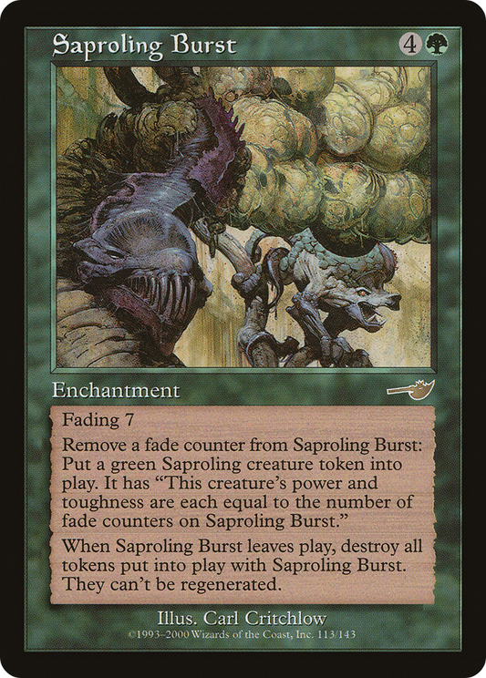 Saproling Burst - Foil