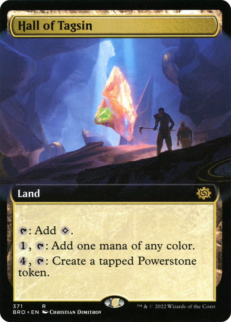 Hall of Tagsin (371) (Extended Art) - Foil