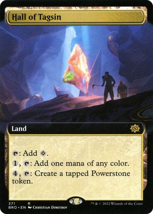 Hall of Tagsin (371) (Extended Art) - Foil