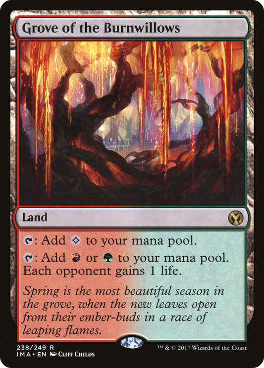 Grove of the Burnwillows - Foil