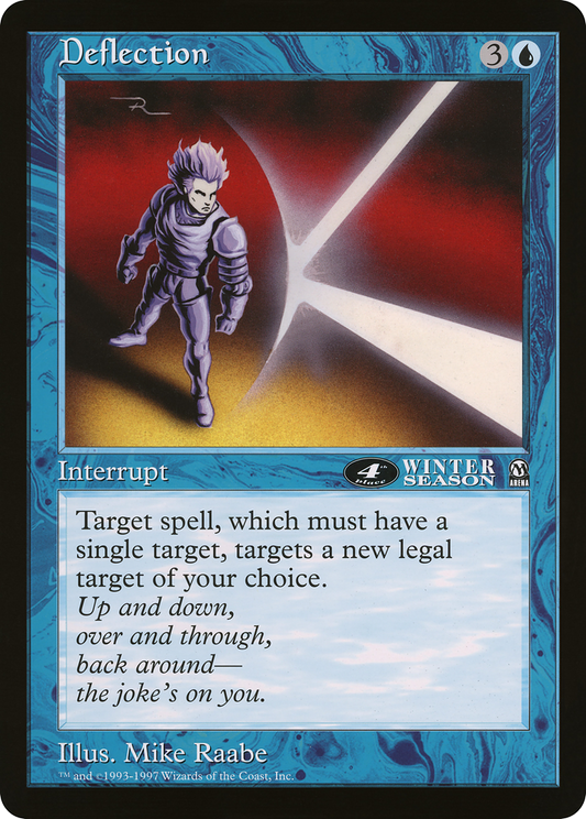 Deflection (4th Place) (Oversized) (Arena League Promo)