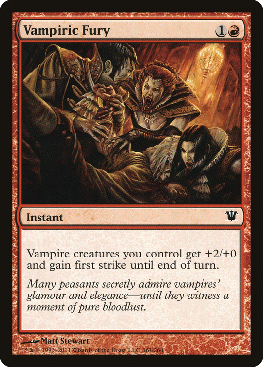 Vampiric Fury - Foil