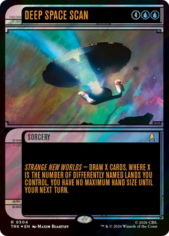 Deep Space Scan (0504) (Showcase) (TRK) - Surge Foil