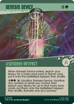 Genesis Device (0546) (Showcase) (TRK) - Surge Foil