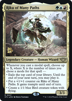 Riku of Many Paths (0227) (Prerelease) - Foil