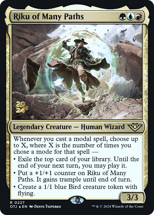 Riku of Many Paths (0227) (Prerelease) - Foil