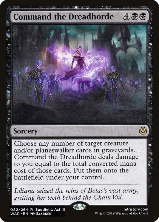 Command the Dreadhorde - Foil