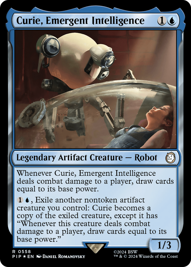 Curie, Emergent Intelligence (0558) - Surge Foil