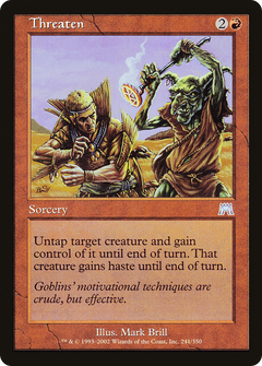 Threaten - Foil