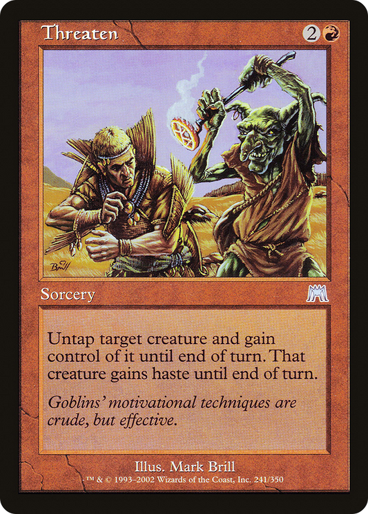 Threaten - Foil