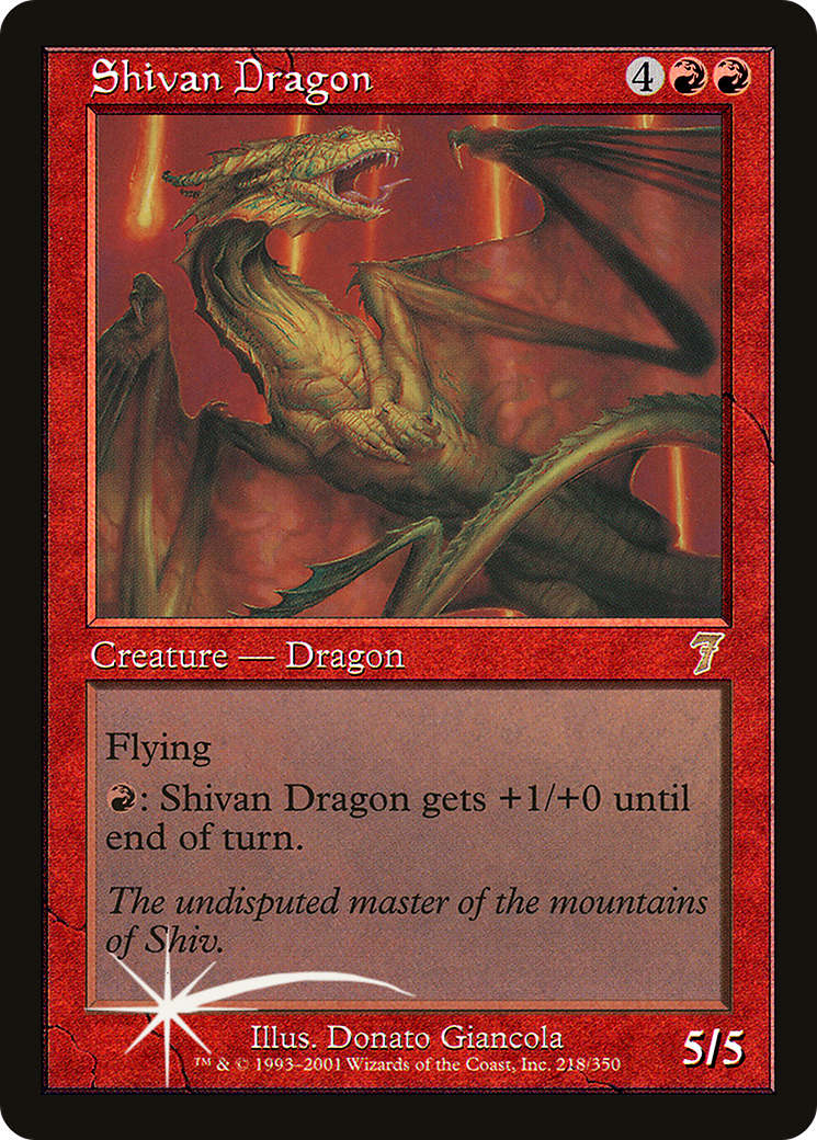 Shivan Dragon - Foil
