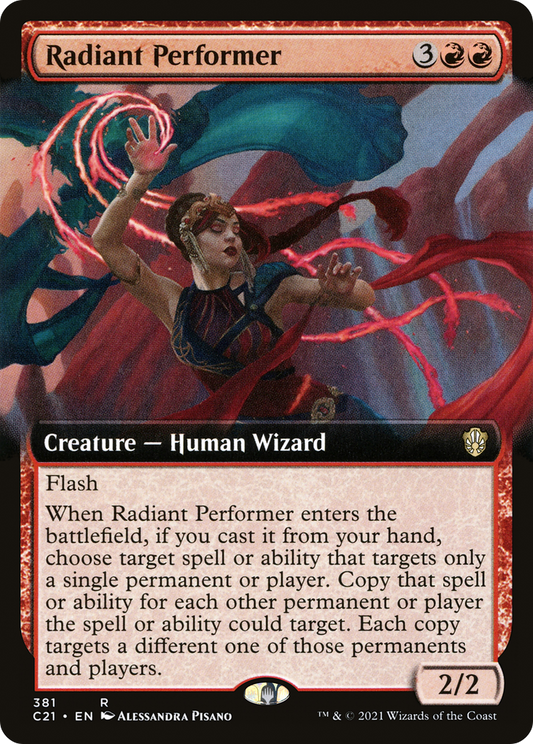Radiant Performer (381) (Extended Art)