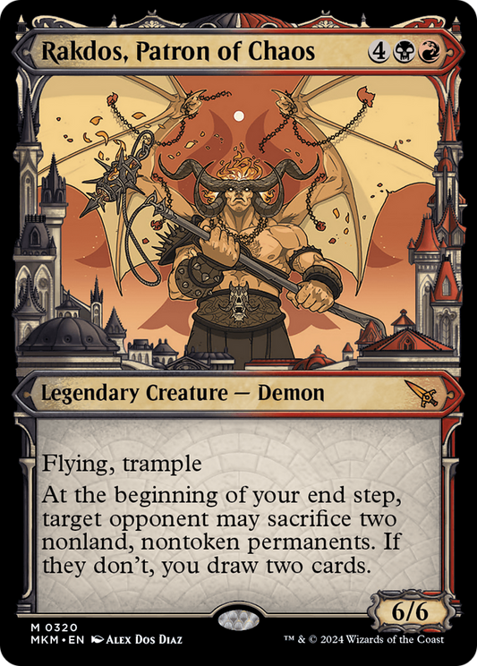 Rakdos, Patron of Chaos (0320) (Showcase)