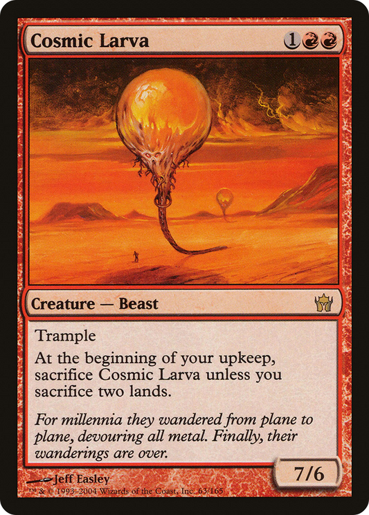Cosmic Larva - Foil