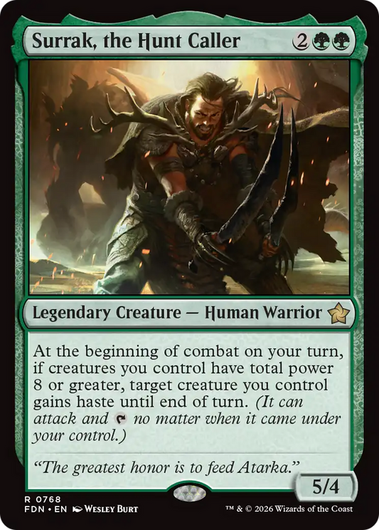 Surrak, the Hunt Caller (0768) (FDN)