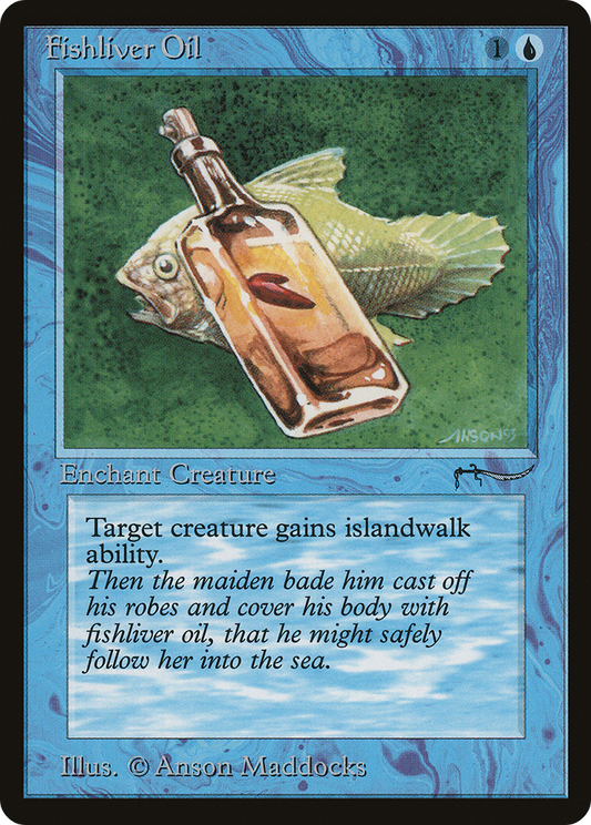 Fishliver Oil (Dark Mana Symbol)