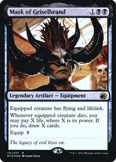 Mask of Griselbrand (111) (Prerelease) - Foil