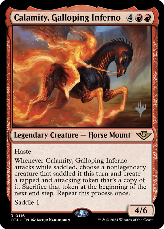 Calamity, Galloping Inferno (0116) (Promo Pack) - Foil