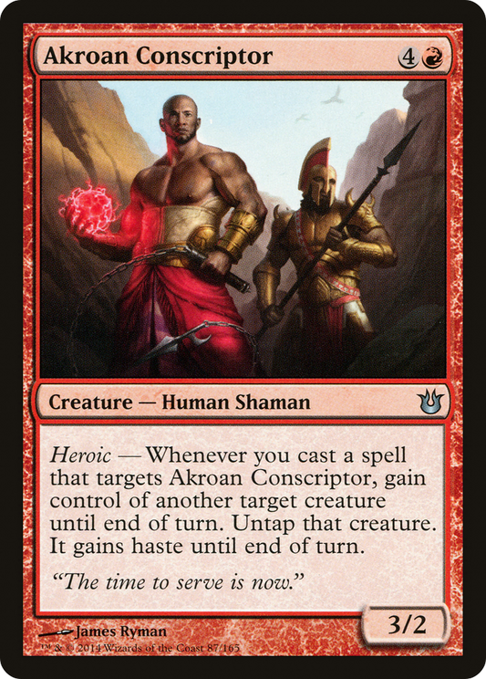 Akroan Conscriptor - Foil