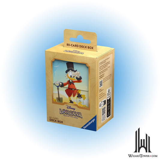 Deck Box - Lorcana - Scrooge McDuck, Richest Duck in the World 80+