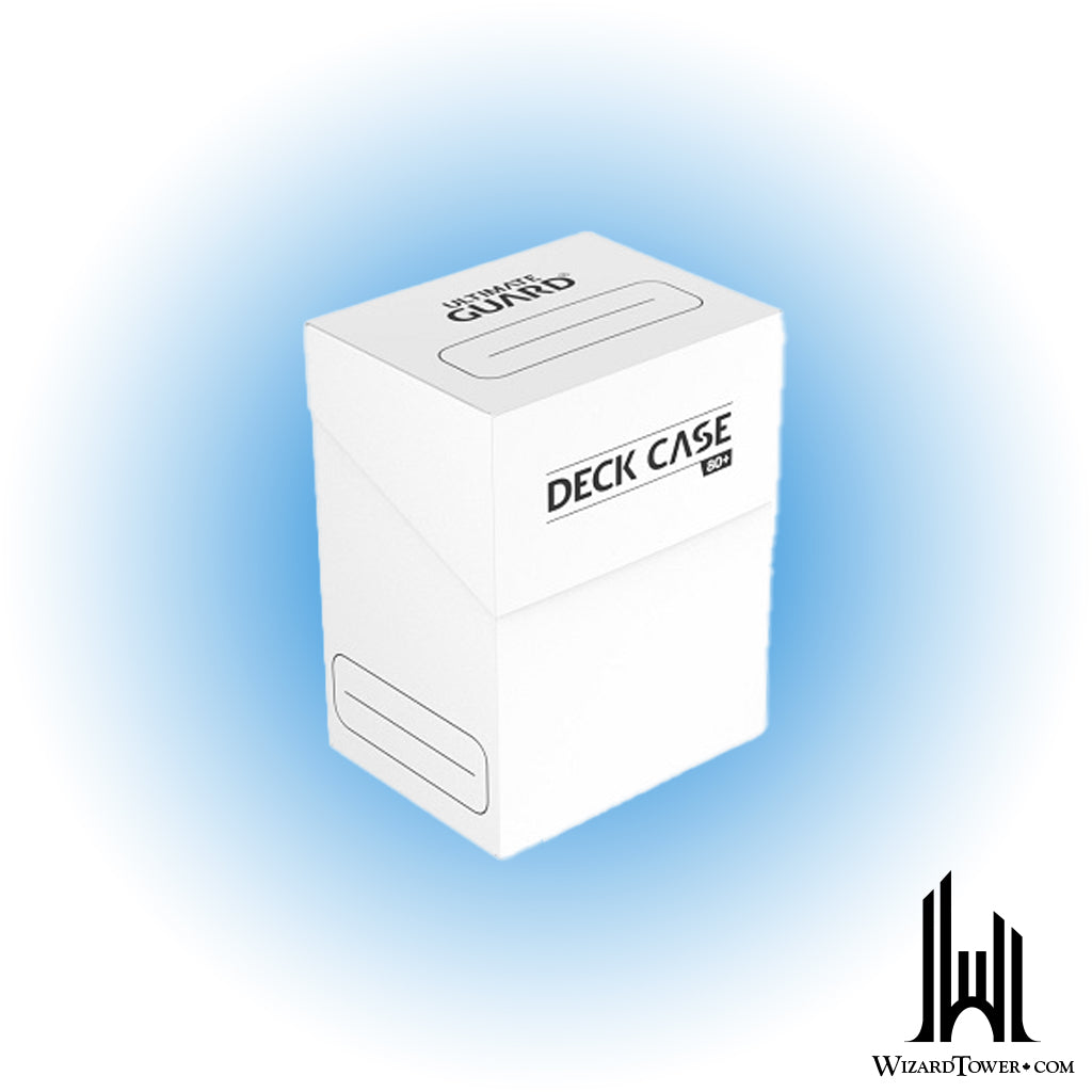 Deck Box - Deck Case - White 80+