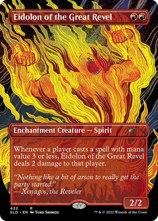 Eidolon of the Great Revel (422) (Borderless) - Foil