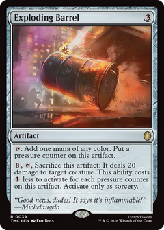 Exploding Barrel (0039) (TMC) - Surge Foil