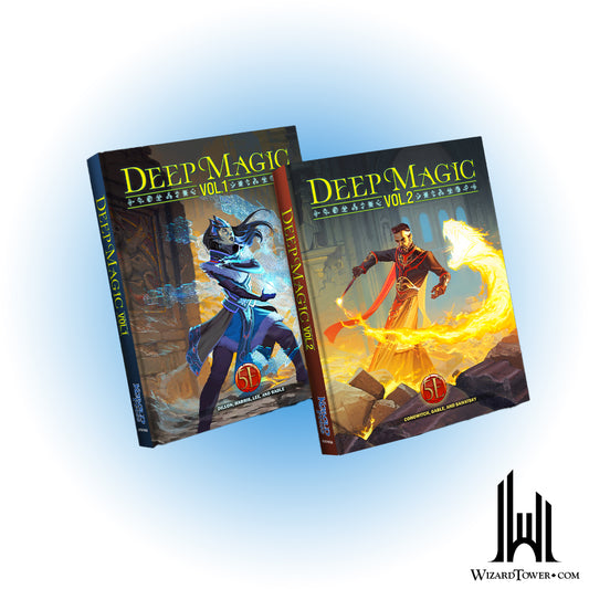 Dungeons & Dragons 5th Edition Book Set - Deep Magic Vol. 1 and Vol. 2