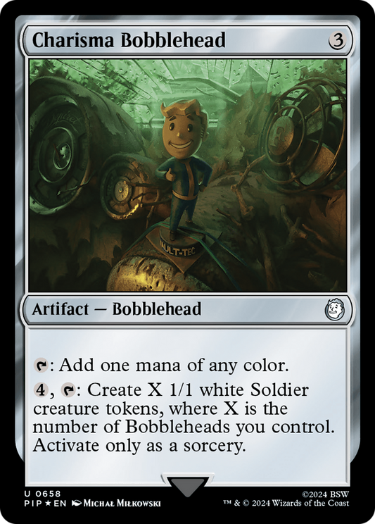 Charisma Bobblehead (0658) - Surge Foil