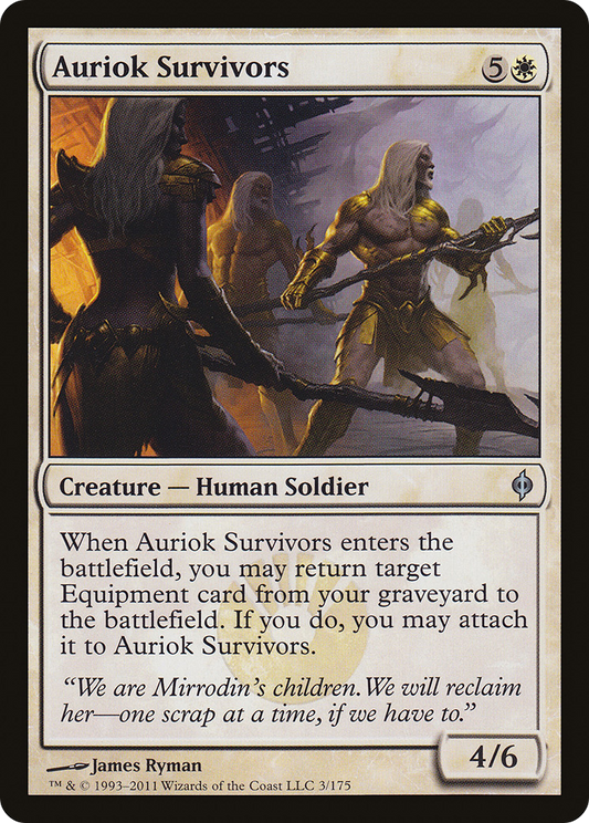 Auriok Survivors - Foil