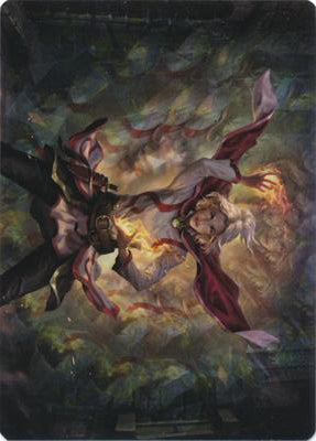 Delina, Wild Mage (31/81) Art Card
