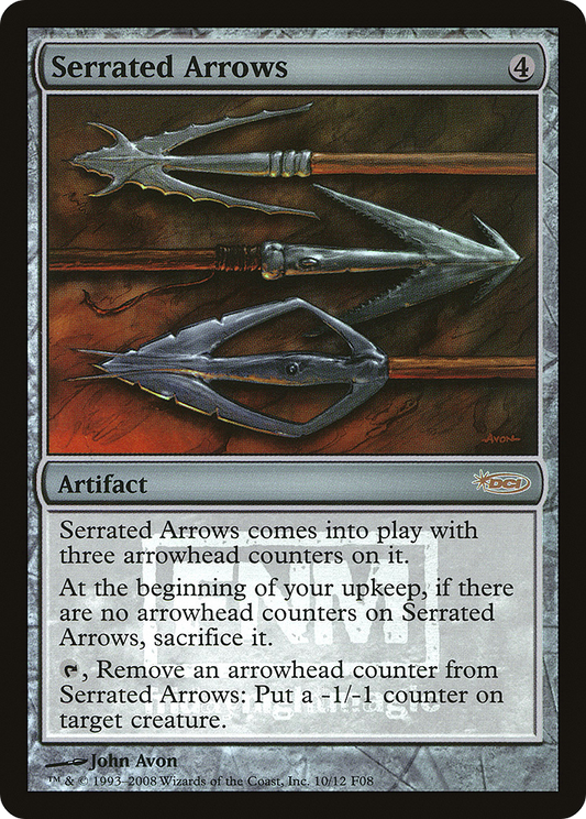 Serrated Arrows (010) (FNM) - Foil