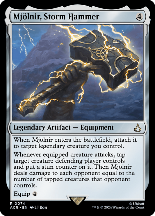 Mjolnir, Storm Hammer - Foil