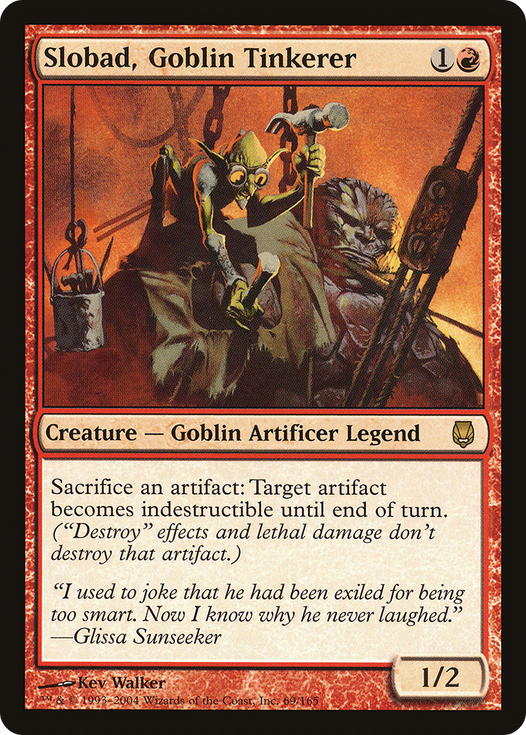 Slobad, Goblin Tinkerer - Foil