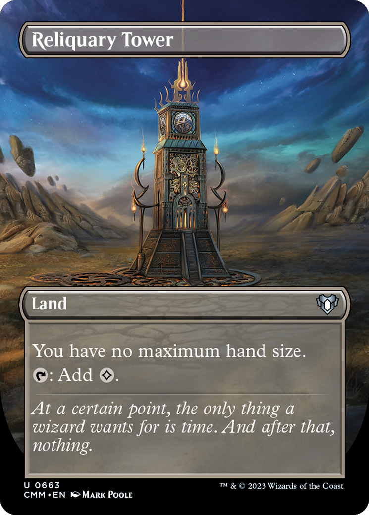 Reliquary Tower (0663) (Borderless) - Foil