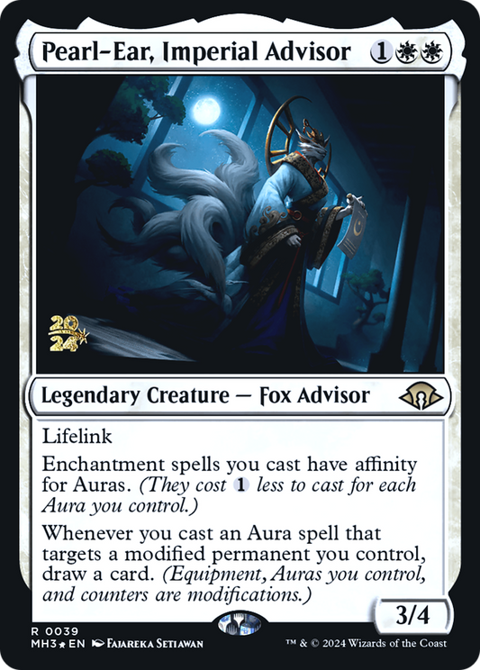 Pearl-Ear, Imperial Advisor (0039) (Prerelease) - Foil