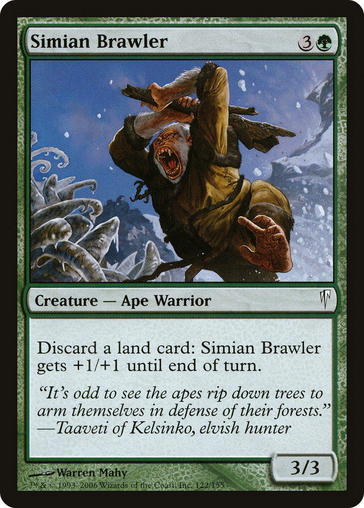 Simian Brawler - Foil