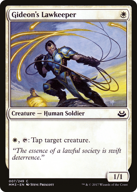 Gideon's Lawkeeper - Foil