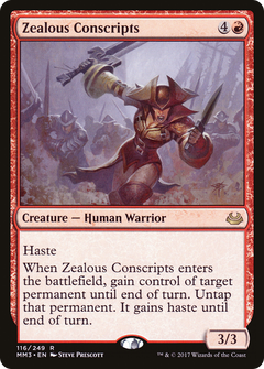 Zealous Conscripts - Foil