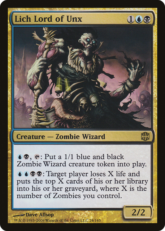 Lich Lord of Unx - Foil