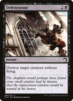 Defenestrate - Foil