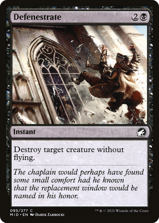 Defenestrate - Foil
