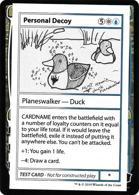 Personal Decoy (No PW Symbol)