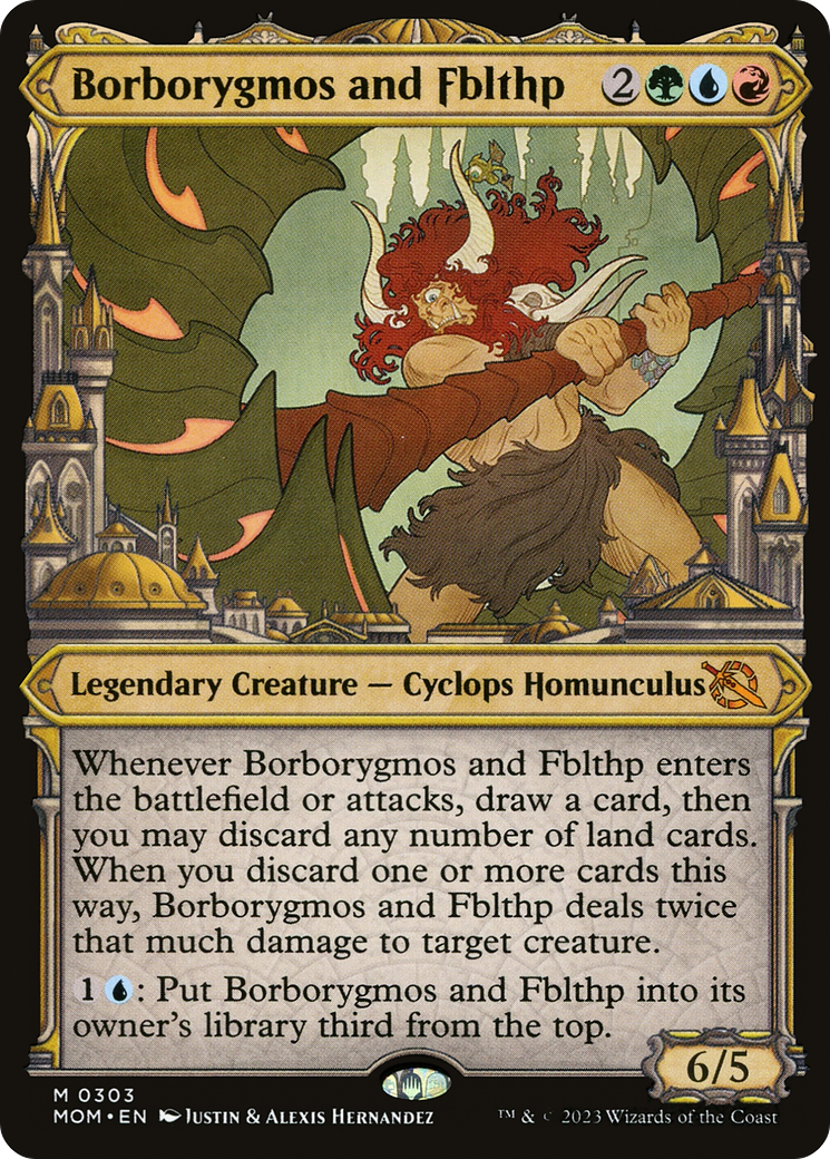 Borborygmos and Fblthp (0303) (Showcase) - Foil