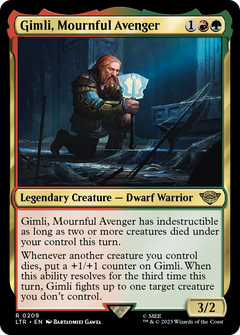 Gimli, Mournful Avenger - Foil