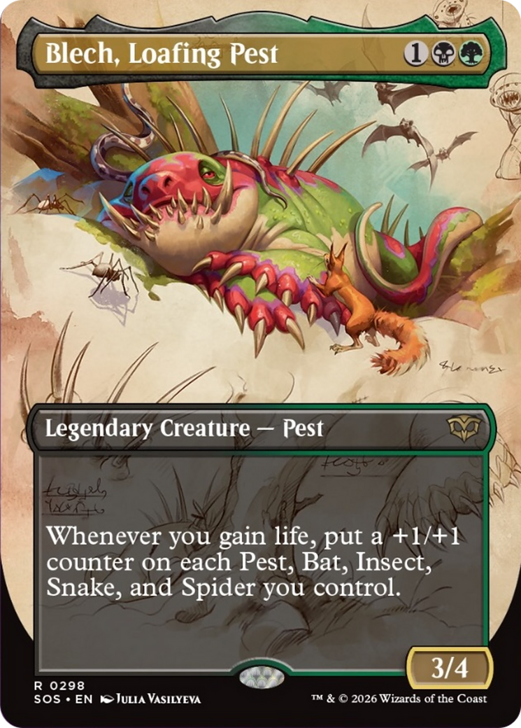 Blech, Loafing Pest (0298) (Borderless) (SOS)