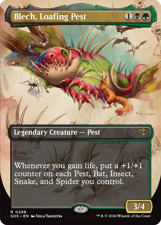 Blech, Loafing Pest (0298) (Borderless) (SOS)