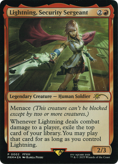 Lightning, Security Sergeant (0002) - Foil pmei